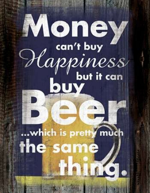 Money Beer Poster Print by Lauren Gibbons - Item # VARPDXGLRC033D