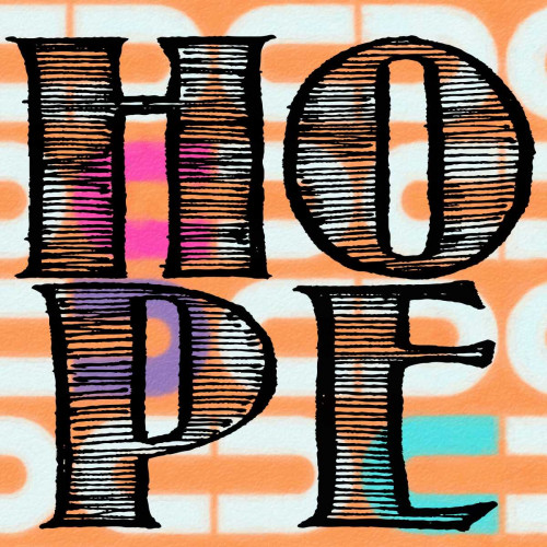 HOPE Poster Print by Taylor Greene - Item # VARPDXTGSQ190A