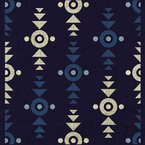 Indigo Squares Crosshairs Poster Print by  Melody Hogan - Item # VARPDXMHSQ248B