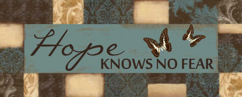 HOPE KNOWS Poster Print by Taylor Greene - Item # VARPDXTGPL035A