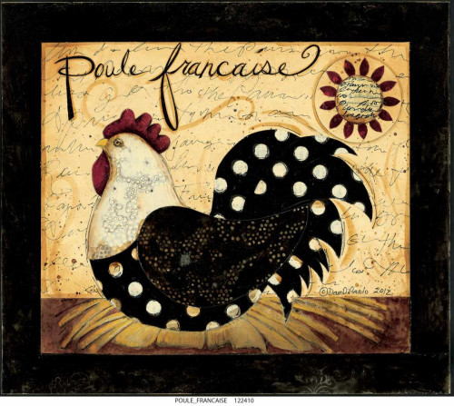 Poulet France Poster Print by Dan DiPaolo - Item # VARPDXDDPRC462