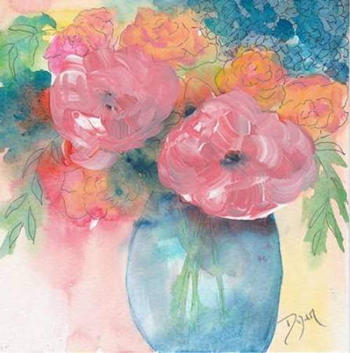 Summer Bouquet Poster Print by Beverly Dyer - Item # VARPDXBDSQ053