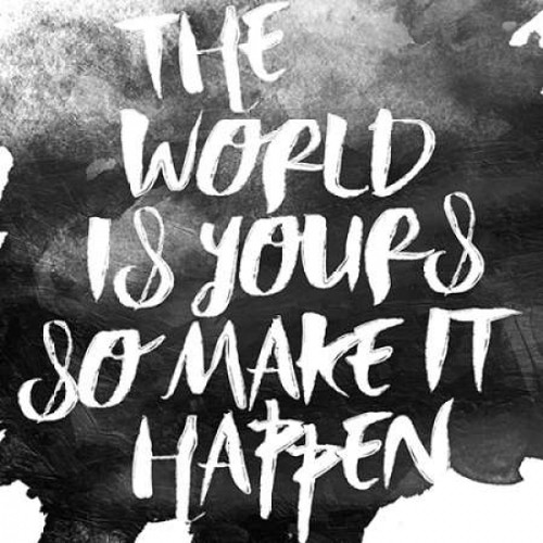 World Is Yours Poster Print by Jace Grey - Item # VARPDXJGSQ591B