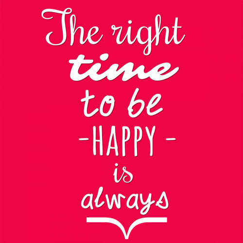 To Be Happy Poster Print by Jelena Matic # JMSQ010B