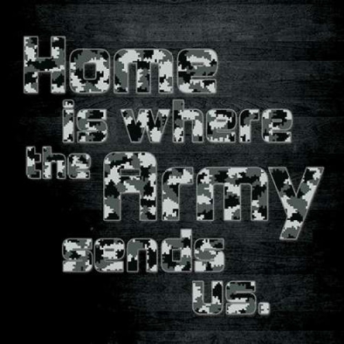 Army Home Poster Print by Lauren Gibbons - Item # VARPDXGLSQ072B