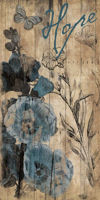 Wood Floral Hope Poster Print by Jace Grey - Item # VARPDXJGPL144A4