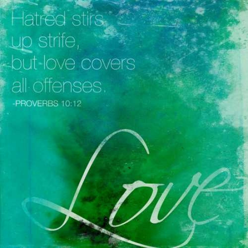 Watercolor Love Poster Print by Jace Grey - Item # VARPDXJGSQ031A