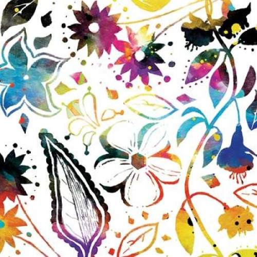 Colorful Florals Mate Poster Print by Jace Grey - Item # VARPDXJGSQ638B