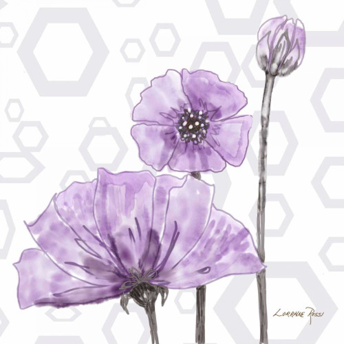 Poppy Arch 1 Poster Print by Lorraine Rossi - Item # VARPDXLRSQ249A2