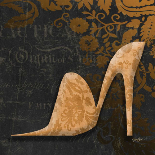 Shoe Damask 2 Poster Print by Diane Stimson - Item # VARPDXDSSQ247C