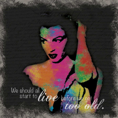 Marilyn Rainbow Live Poster Print by Lauren Gibbons - Item # VARPDXGLSQ066B