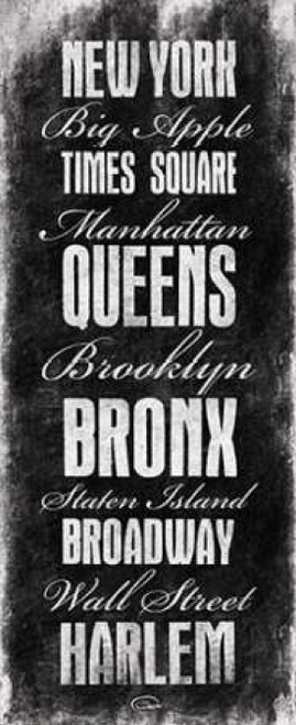 New York Poster Print by  OnRei - Item # VARPDXONPL001A