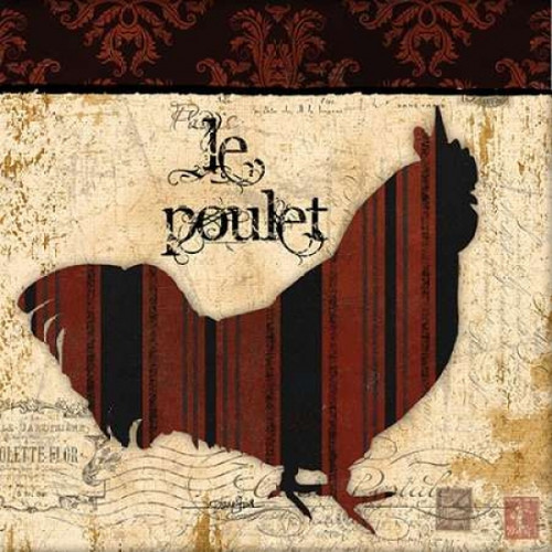 Le Poulet Poster Print by Diane Stimson - Item # VARPDXDSSQ300D