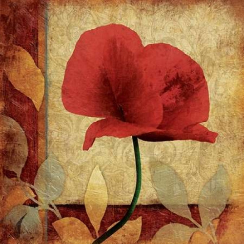 Poppies Patch Mate Bright Poster Print by Jace Grey - Item # VARPDXJGSQ210B2