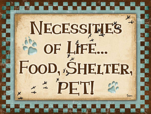 Life Necessities Blue Poster Print by Diane Stimson - Item # VARPDXDSRC254H1