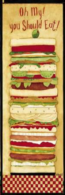 We Should Eat Poster Print by Dan DiPaolo