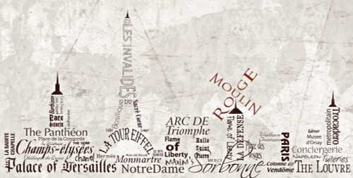 Paris Skyline Warm Poster Print by Diane Stimson - Item # VARPDXDSPL241A1