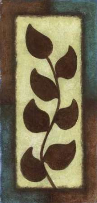 Blue and Brown Leaves Tall - Right by  - Item # VARPDXKEPL009B
