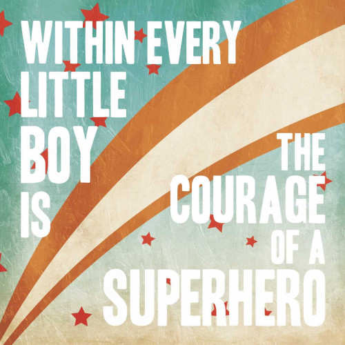 Superhero Power Poster Print by Jace Grey # JGSQ364A2