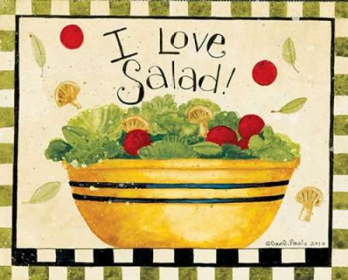 Salad Poster Print by Dan DiPaolo - Item # VARPDXDDPRC409