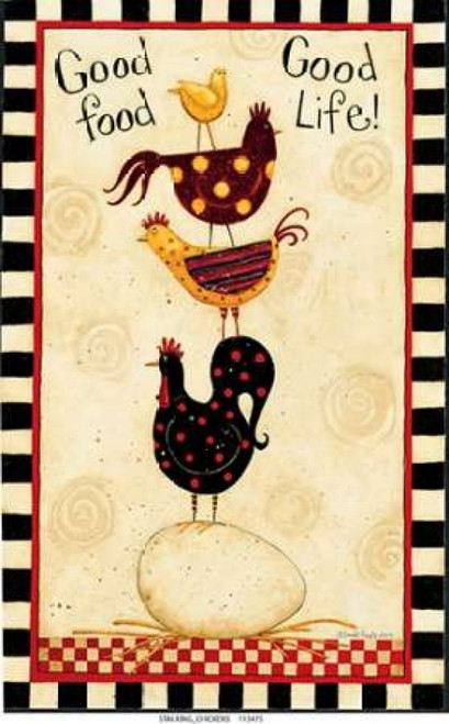 Stacking Chickens Poster Print by Dan DiPaolo - Item # VARPDXDDPRC349