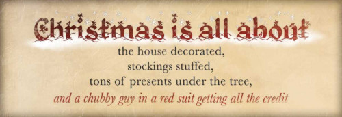 Christmas Is All About Poster Print by Jace Grey # JGPL241A