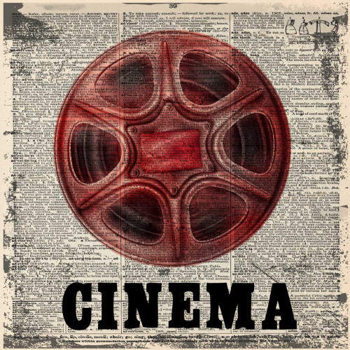 CINEMA Poster Print by Taylor Greene - Item # VARPDXTGSQ108B