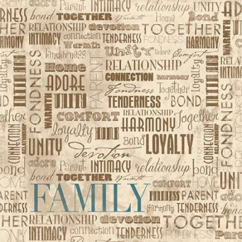 FAMILY Poster Print by Jace Grey - Item # VARPDXJGSQ057D