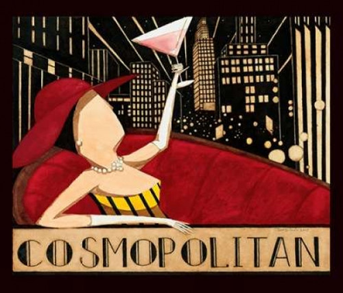 Cosmopolitian Poster Print by Dan DiPaolo