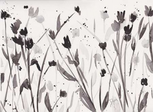 Noir Meadow Poster Print by Beverly Dyer - Item # VARPDXBDRC141B
