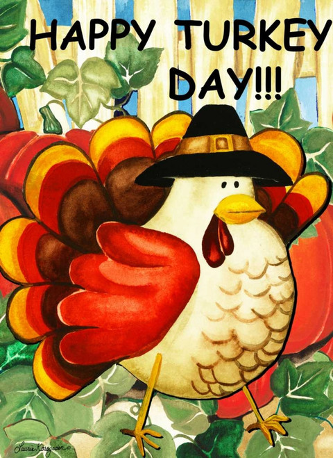 Turkey Poster Print by Laurie Korsgaden # LKRC4027A