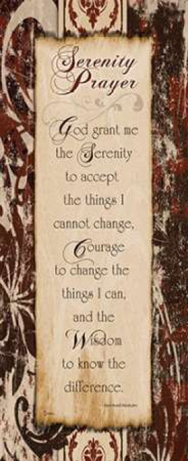 Serenity Prayer Poster Print by Diane Stimson - Item # VARPDXDSPL234A