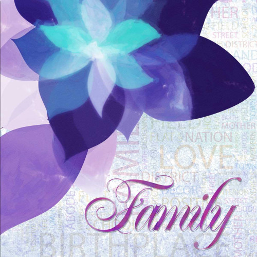Watercolor Family Poster Print by Taylor Greene - Item # VARPDXTGSQ010B