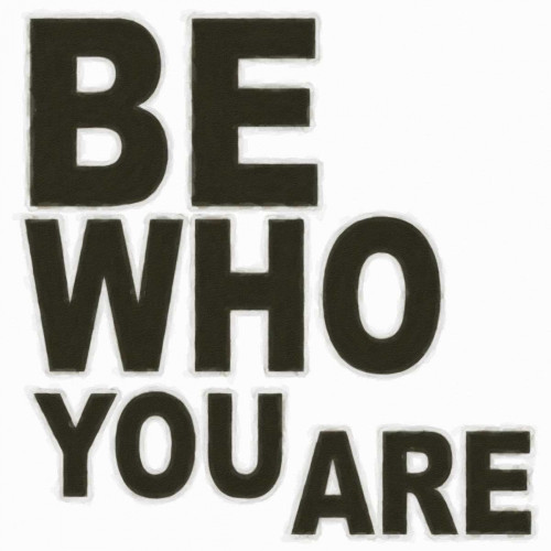 BE WHO YOU ARE Poster Print by Taylor Greene - Item # VARPDXTGSQ143C