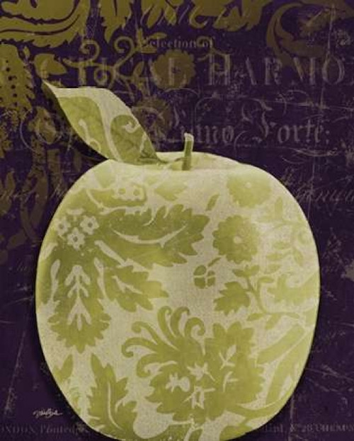 Apple Damask Center Poster Print by Diane Stimson - Item # VARPDXDSRC214A1