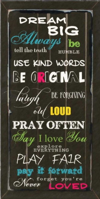 DREAM BIG Poster Print by Taylor Greene - Item # VARPDXTGPL041A