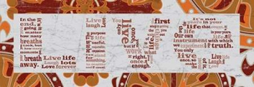 Brown Pattern Live Poster Print by Diane Stimson - Item # VARPDXDSPL229E2