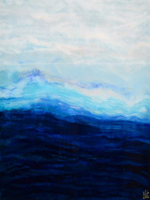 Waterfall IV  Poster Print by Barbara Bilotta # BBRC019C