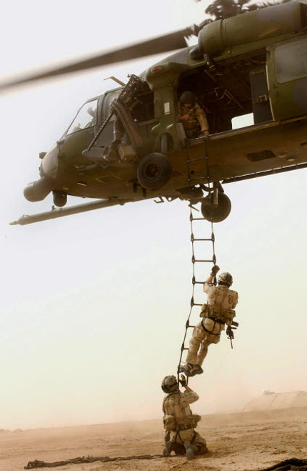 An Air Force HH-60G Pavehawk deploys pararescuemen Poster Print by Stocktrek Images - Item # VARPSTSTK101054M An Air Force HH-60G Pavehawk deploys pararescuemen Poster Print by Stocktrek Images - Item # VARPSTSTK101054M