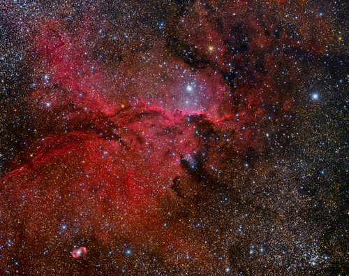 NGC 6188 emission nebula in the Ara constellation Poster Print by Roberto Colombari/Stocktrek Images - Item # VARPSTRCM200050S