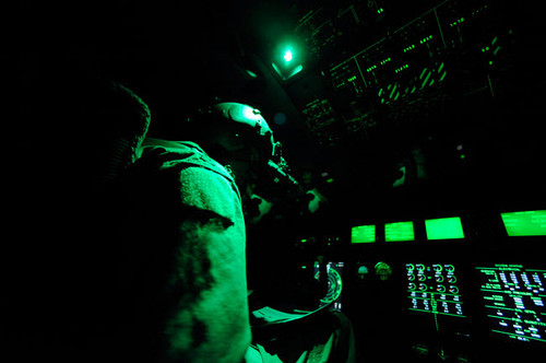 A C-130J aircraft commander prepares for take off Poster Print by Stocktrek Images - Item # VARPSTSTK103407M