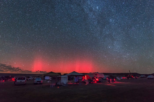 An aurora display over Okalahoma during the Okie-Tex Star Party Poster Print by John Davis/Stocktrek Images - Item # VARPSTJDA100062S