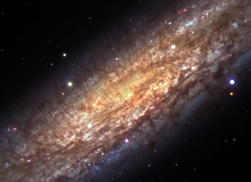 The core of NGC 253, the Sculptor Galaxy Poster Print by R Jay GaBany/Stocktrek Images - Item # VARPSTGAB100023S