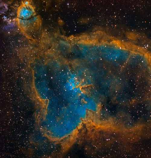 IC 1805, the Heart Nebula Poster Print by Michael Miller/Stocktrek Images - Item # VARPSTMCM200003S