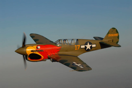 P-40 Warhawk flying over Chino, California Poster Print by Phil Wallick/Stocktrek Images - Item # VARPSTPWA100030M P-40 Warhawk flying over Chino, California Poster Print by Phil Wallick/Stocktrek Images - Item # VARPSTPWA100030M