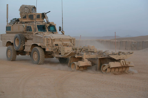 Minesweeping vehicle in Uruzgan, Afghanistan Poster Print by VWPics/Stocktrek Images - Item # VARPSTVWP100188M