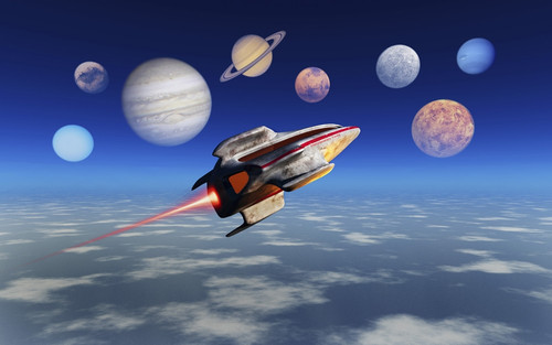 Artist's concept of space tourism becoming a near reality in years to come Poster Print by Mark Stevenson/Stocktrek Images - Item # VARPSTMAS200170S