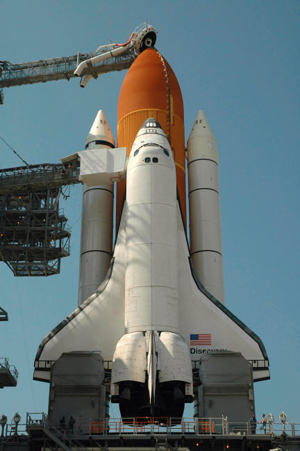 Space Shuttle Discovery in full launch configuration Poster Print by Stocktrek Images - Item # VARPSTSTK200151S