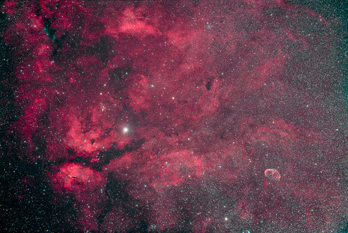 Gamma Cygni nebulosity complex with the Crescent Nebula Poster Print by Alan Dyer/Stocktrek Images - Item # VARPSTADY200087S