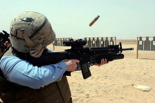 A Sailor fires a weapon Poster Print by Stocktrek Images - Item # VARPSTSTK102363M